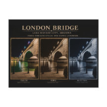 London Bridge 3 vykortsfoto