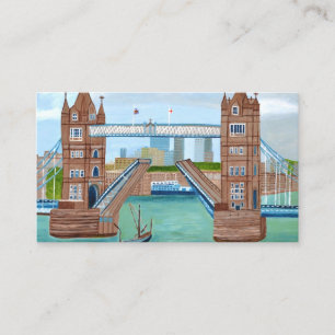 London Bridge Affärskort Visitkort
