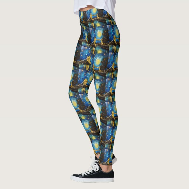 London Bridge Akrylkonst, Leggings (Vänster)