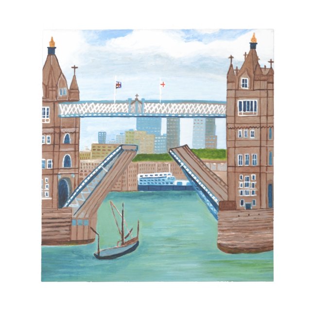 London Bridge Anteckningsblock (Framsida)