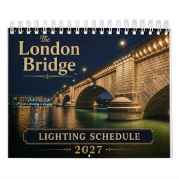 London Bridge Belysnings Schema Kalender