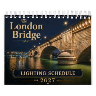 London Bridge Belysnings Schema Kalender