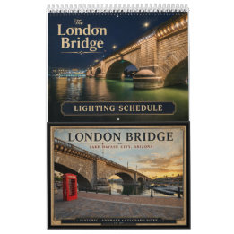 London Bridge Belysningsschema 2027 Kalender