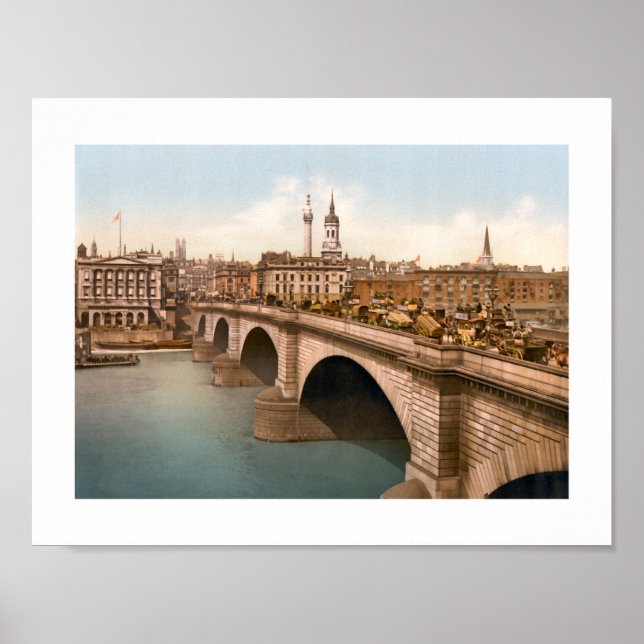 London Bridge, England Poster (Framsidan)