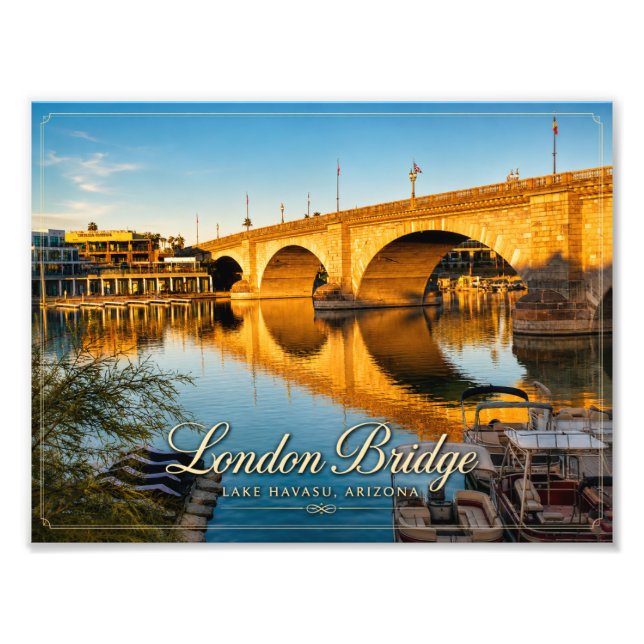 London Bridge Fototryck (Framsidan)