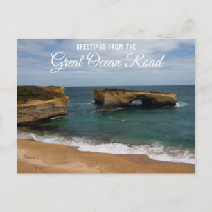 London Bridge Great Ocean Road Australien Vykort