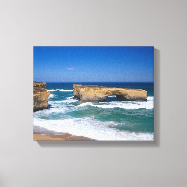 London Bridge, Great Ocean Road, Victoria, Canvastryck (Framsida)