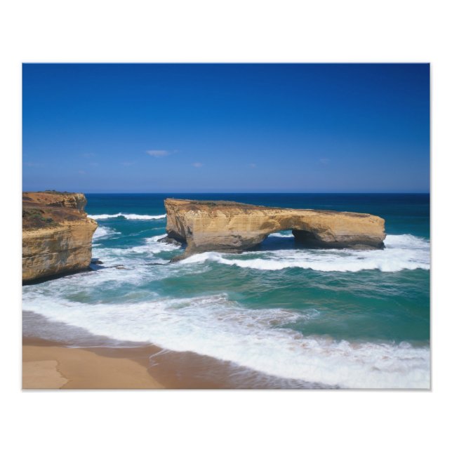 London Bridge, Great Ocean Road, Victoria, Fototryck (Framsidan)