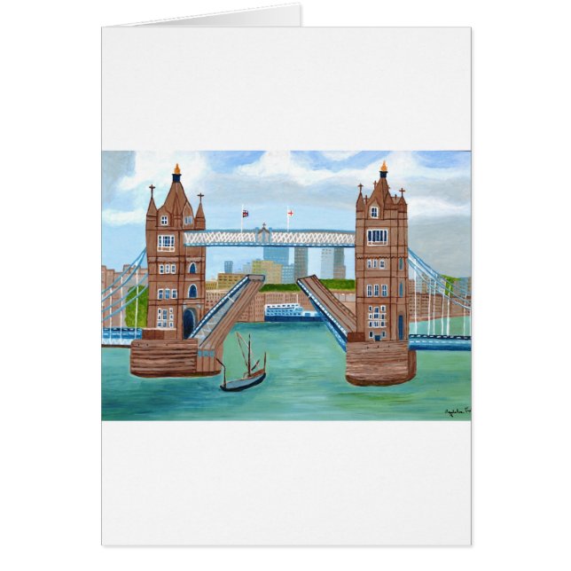 London Bridge Hälsningskort (Framsidan)