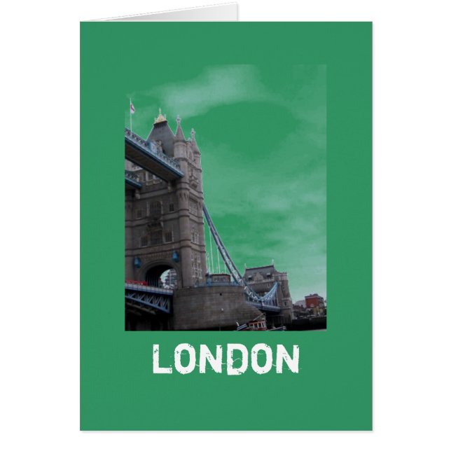 London Bridge Hälsningskort (Framsidan)