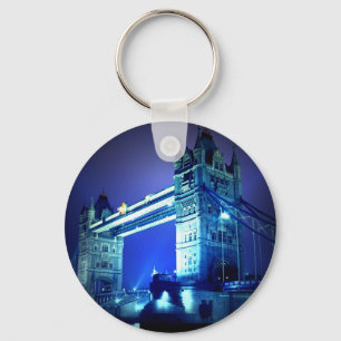 London Bridge i natt Nyckelring