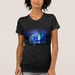 London Bridge i natt T-shirt