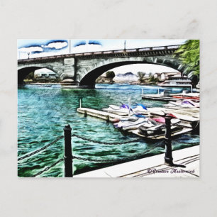 London Bridge i Sjö Havasu City, Arizona Vykort