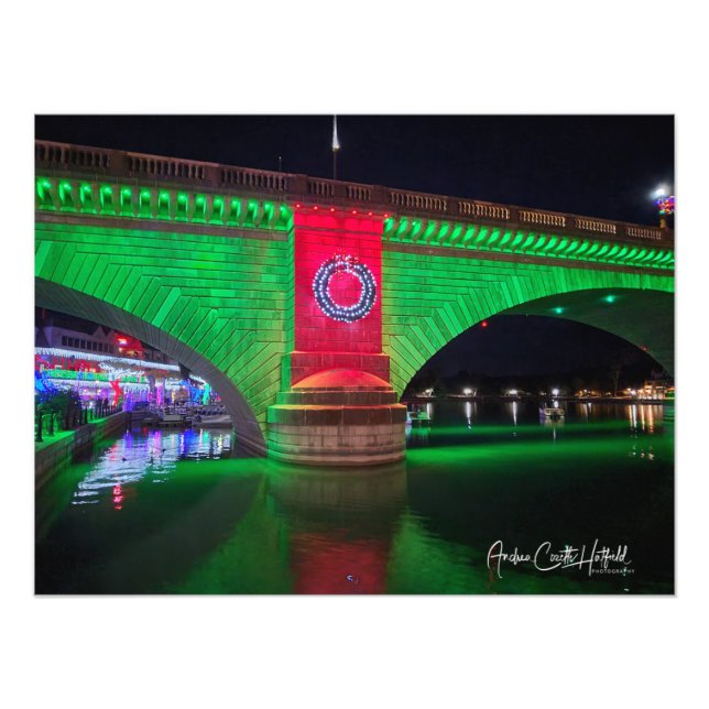 London Bridge-jul Fototryck (Framsidan)