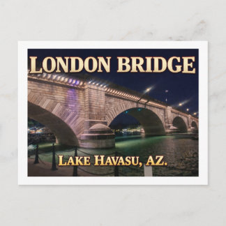 London Bridge Lake Havasu Arizona Vykort