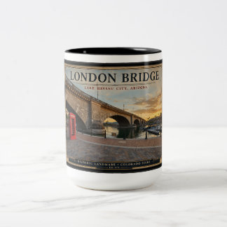 London Bridge Lake Havasu Två-Tonad Mugg