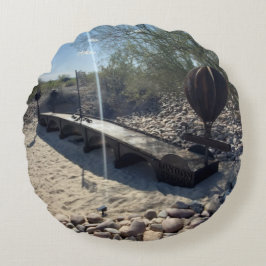 London Bridge/London Bridge-replika Rund Kudde