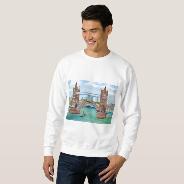 London Bridge Manar Basic Sweatshirt (Hel framsida)