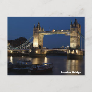London Bridge, Night Himlar Vykort