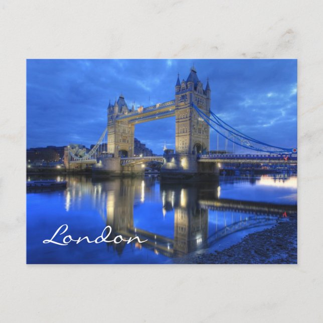 London Bridge Postcard Vykort (Framsida)