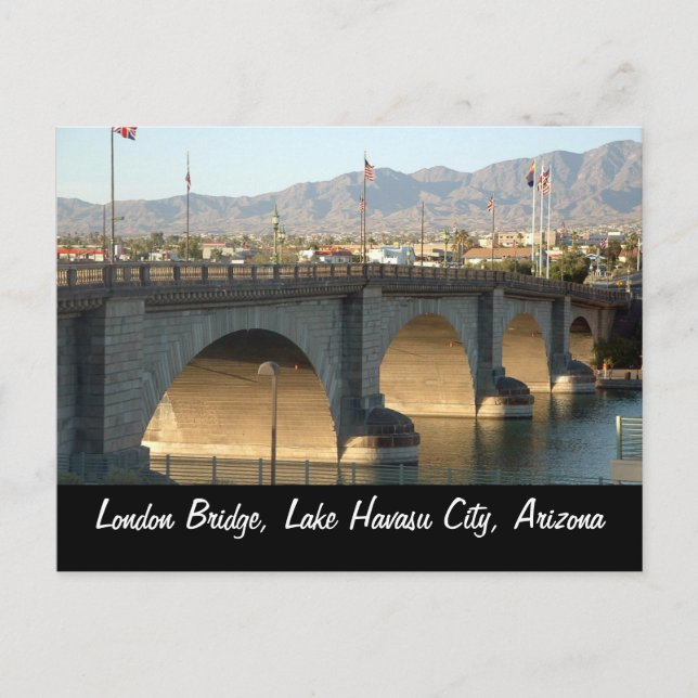 London Bridge Postcard Vykort (Framsida)