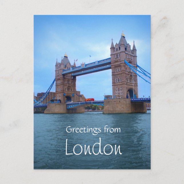 London Bridge Postcard Vykort (Framsida)