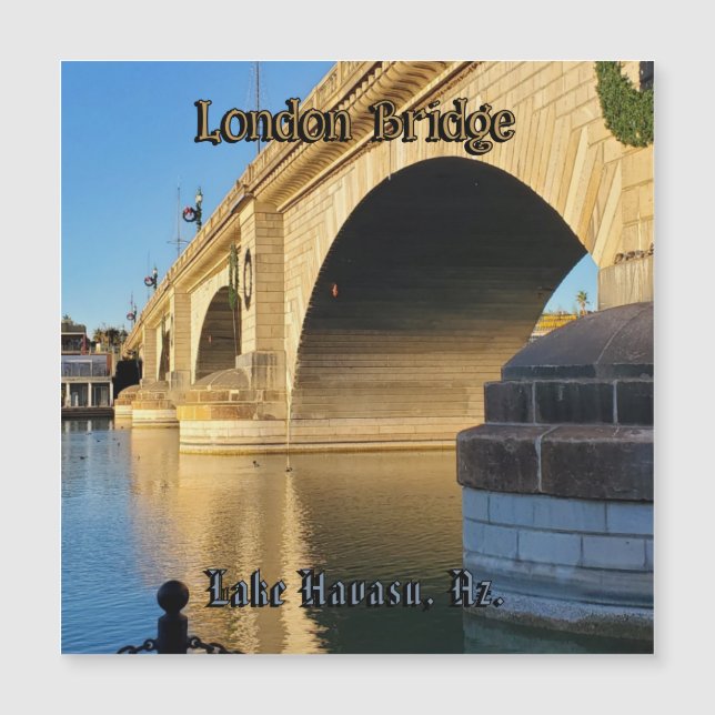 London Bridge Sjö Havasu (Framsida)