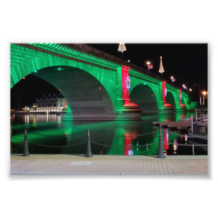 London Bridge, Sjö Havasu, Az. Fototryck
