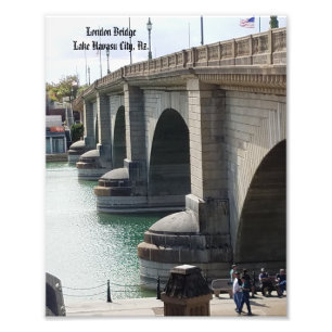 London Bridge, Sjö Havasu, Az. Fototryck