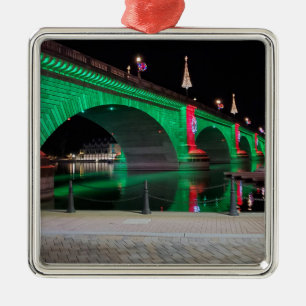 London Bridge, Sjö Havasu, Az. Julgransprydnad Metall