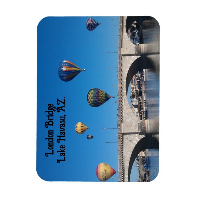London Bridge, Sjö Havasu, AZ. Magnet (Vertikal)
