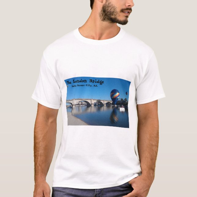 London Bridge, Sjö Havasu, AZ. T Shirt (Framsida)