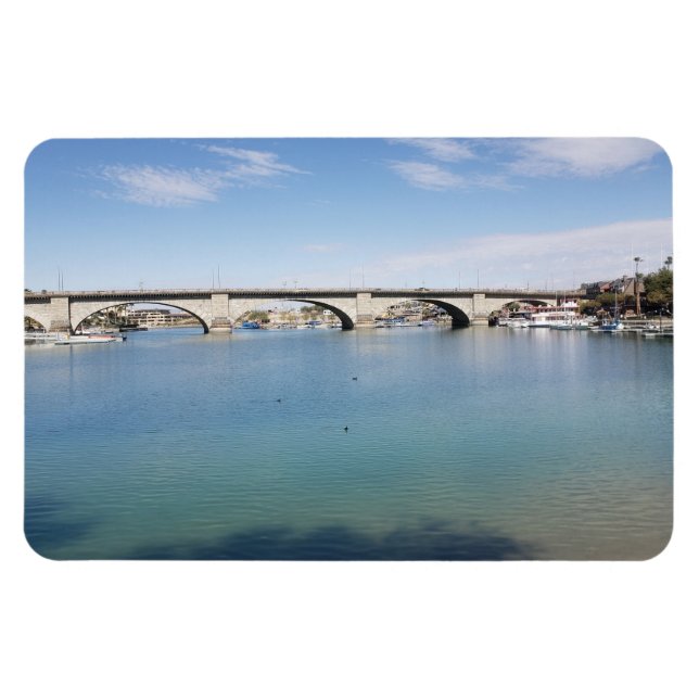 London Bridge, Sjö Havasu City, Arizona Magnet (Horisontell)