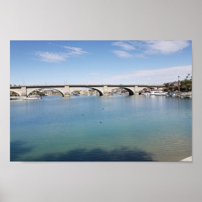 London Bridge, Sjö Havasu City, Arizona Poster (Framsidan)
