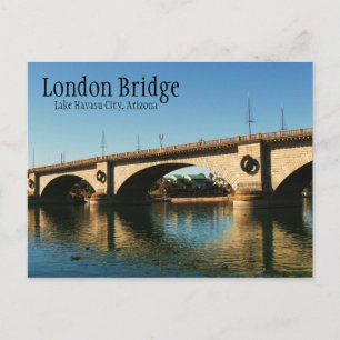 London Bridge, Sjö Havasu City, AZ Vykort
