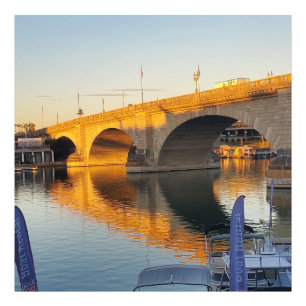 London Bridge Sjö Havasu Fototryck