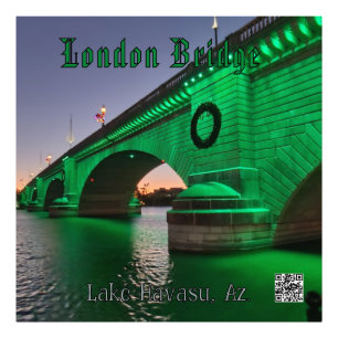 London Bridge Sjö Havasu Fototryck