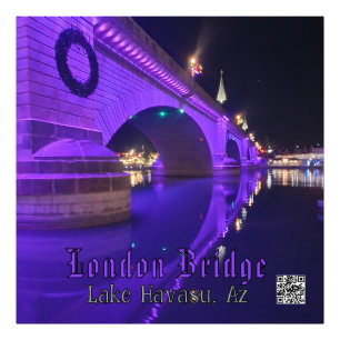 London Bridge Sjö Havasu Fototryck