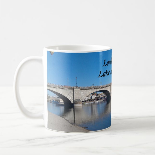 London Bridge Sjö Havasu Kaffemugg (Vänster)