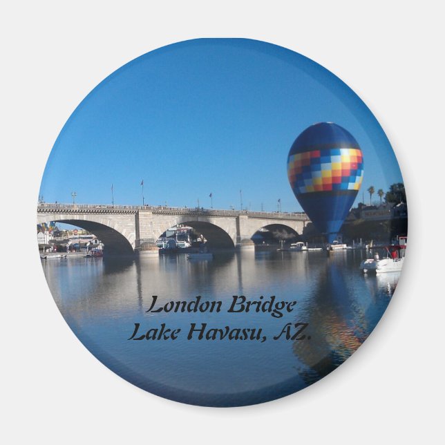 London Bridge Sjö Havasu Magnet (Framsidan)