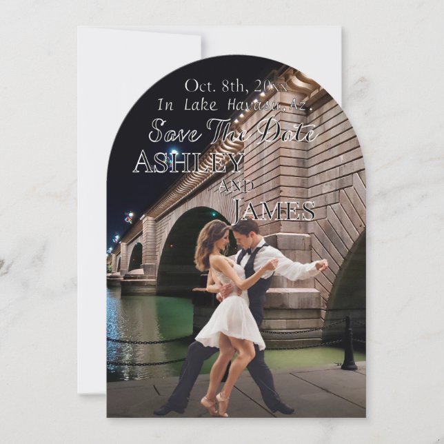 London Bridge Spara datuminbjudan Inbjudningar (Framsida)