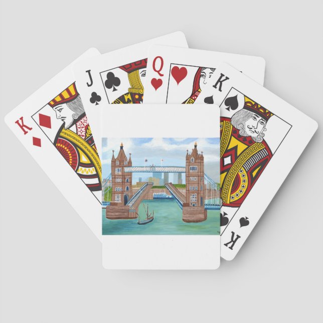 London Bridge Spel Kort (Baksidan)
