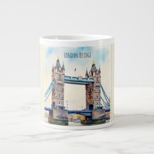 London Bridge, Torn Bridge, Londons Iconic Bridge Jumbo Mugg