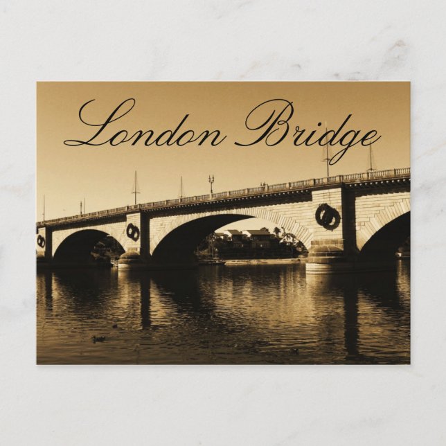 London Bridge Vykort (Framsida)