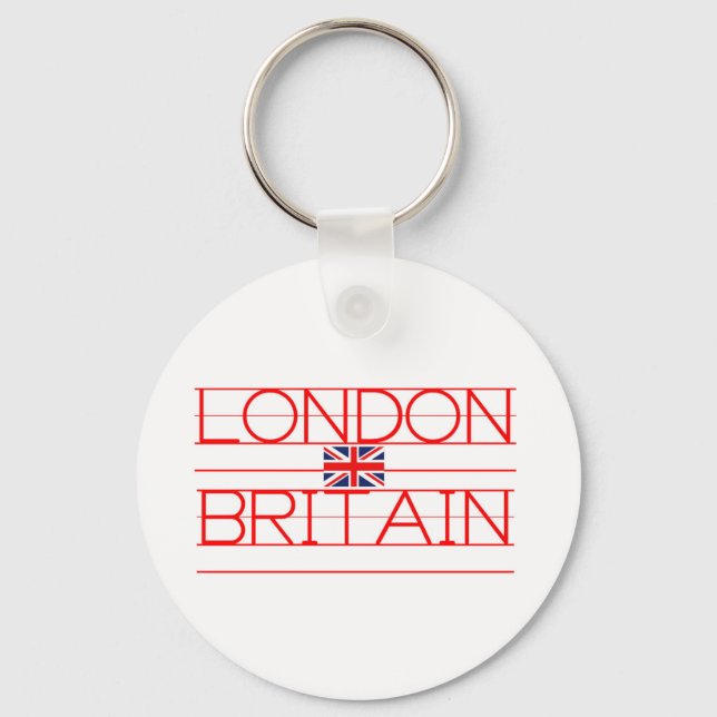LONDON BRITAIN NYCKELRING (Framsida)