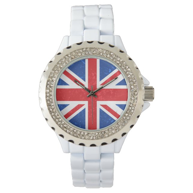 London, British Flagga Armbandsur (Framsida)