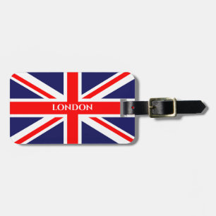 London British Flagga Bagagebricka