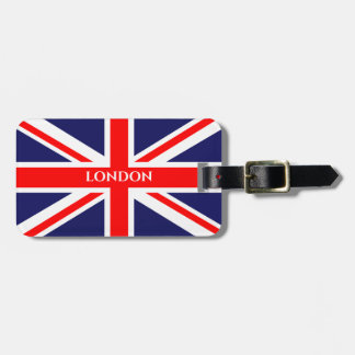 London British Flagga Bagagebricka