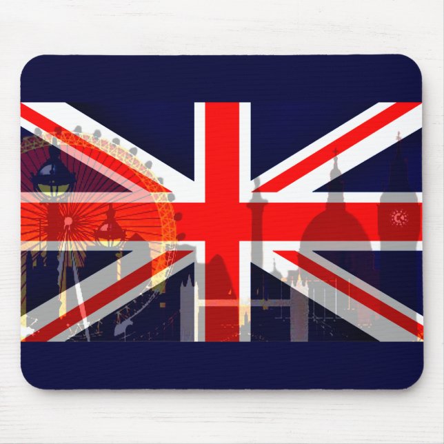 London-British Flagga_ Musmatta (Framsidan)
