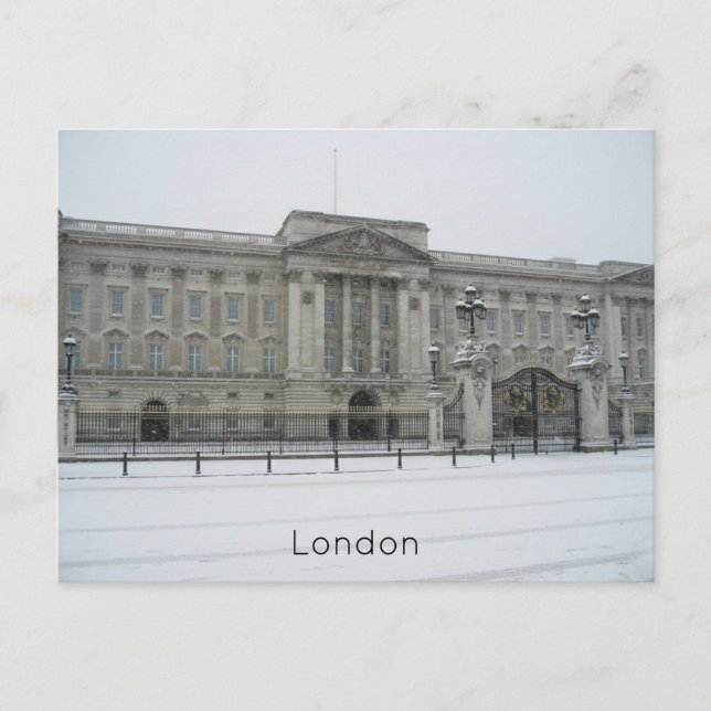 London Buckingham Palace Helg Vykort (Framsida)